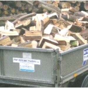 Air-dried loose log loads